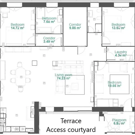 Big - 9 Guests - Air Conditionning And Courtyard Bussoleno